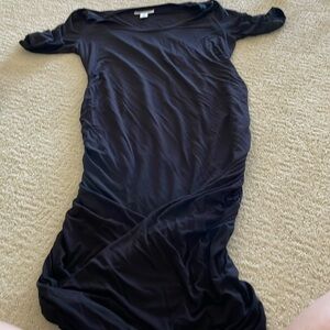 Motherhood Maternity black stretchy dress. Size M. LIKE NEW!